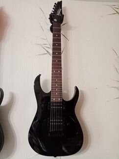Семиструнная гитара Ibanez GIO GRG 7221 BKN