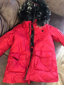 Пуховик детский gulliver 110 см