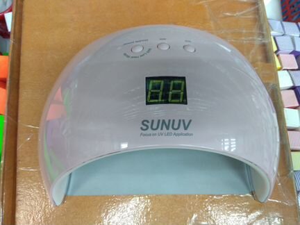 Лампа для маникюра sunuv 6S 48W оригинал белая