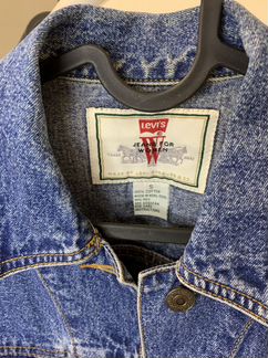 Винтажная джинсовая жилетка levis