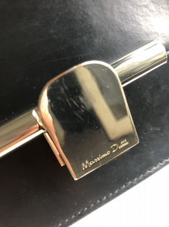 Кожаная сумка через плечо Massimo Dutti