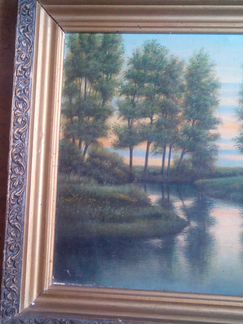 Картина.масло.пейзаж