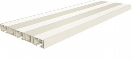 Карниз SlimFlex для эркера, Пластиковый потолочный