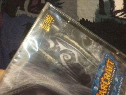 Warcraft Frozen Trone. лицензионный диск в плёнке