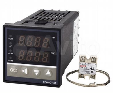 REX-C100 цифровой регулятор температуры Термостат