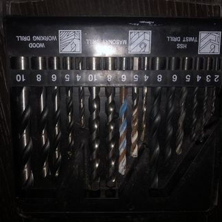 Сверла набор 16 шт