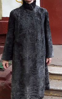 Шуба из каракульчи свакара