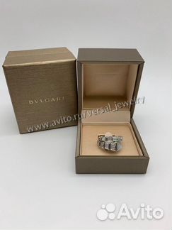 Новое Кольцо bvlgari serpenti из золота с бриллиан