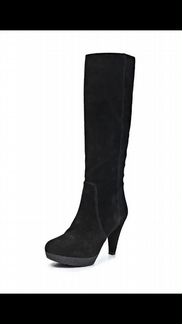 Сапоги натуральная замша