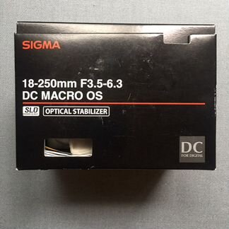 Объектив Sigma 18-250 f 3.5-6.3 for Nikon