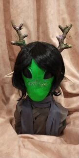 Эльфийские лесные рожки на ободке с палочкой