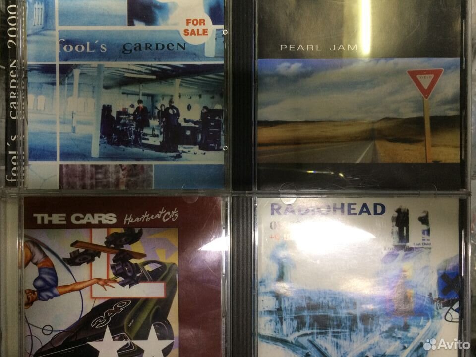 Pearl Jam Radiohead Fool's Garden The Cars 89128394961 купить 1