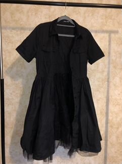 Платье чёрное