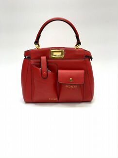 Новая яркая жeнская сумка через плечо Fendi