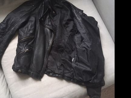 Кожаная куртка Zara