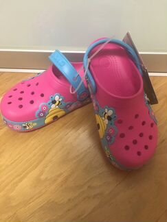 Новые светящиеся сабо crocs