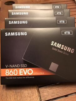 4TB SSD. Samsung 860 EVO MZ-76E4T0
