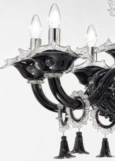 Люстра и бра Sylcom Италия муранское стекло