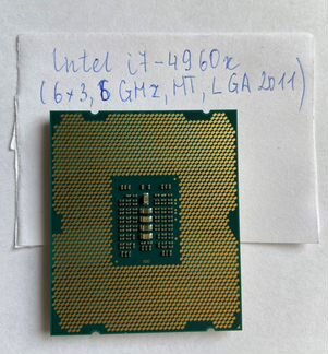 Процессор Intel i7-4960X (6x 3,6GHz, HT, LGA2011)
