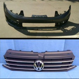 Бампер фольксваген поло седан рестайлинг