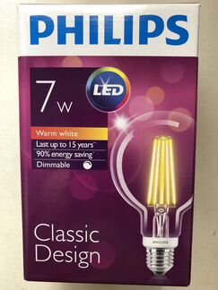 Лампа светодиодная Philips 7W E27 220-240V