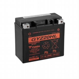 Аккумулятор мото Yuasa GYZ20HL AGM (YTX20HL-BS)