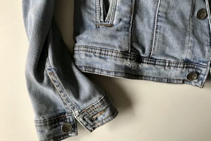 Джинсовая винтажная куртка Zara