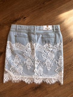 Джинсовая юбка новая catch