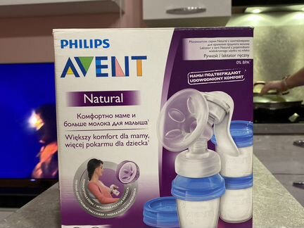 Молокоотсос ручной philips avent