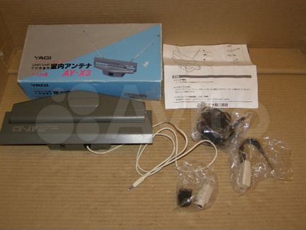 Антенна комнатная с усилителем. Япония