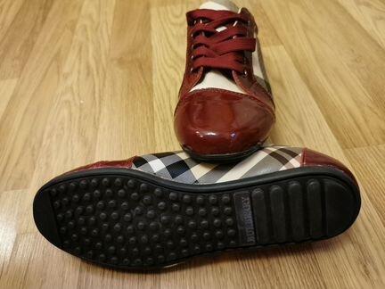 Кеды burberry