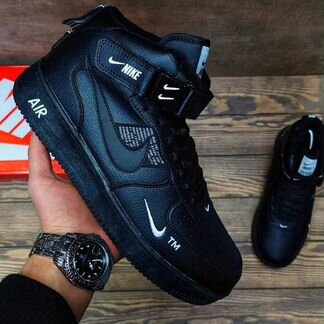 Мужские зимние кроссовки Nike air Force
