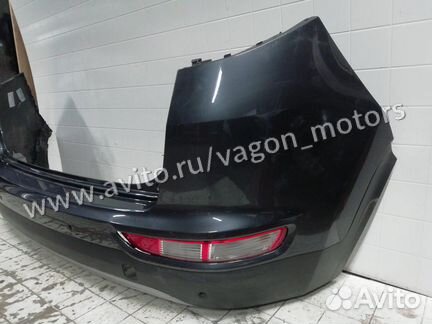 Бампер в сборе задний Kia Sportage 4 Дорестайлинг