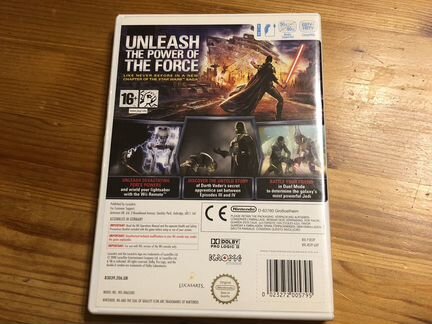 Игра Nintendo wii Star Wars force unleashed
