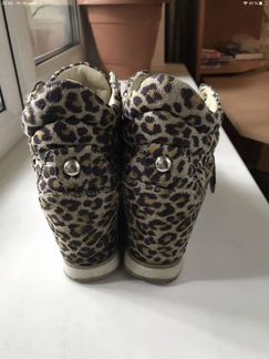 Кроссовки Сникерс леопардовые DTK