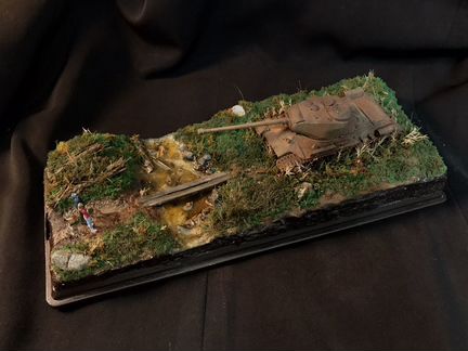 Ис-2 диорама.«Путешевствие на остров Шикотан»