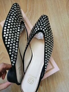 Новые Мюли с клепками