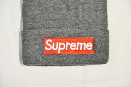 Шапка / Supreme / новая (серая)