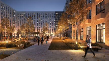 1-к квартира, 43.4 м², 11/17 эт.