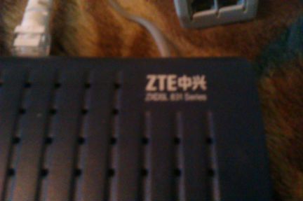 Модем ZTE zxdsl 831 Series