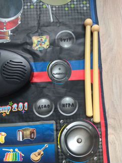 Домашний оркестр 2 в 1 (звуковой коврик)