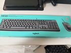Комплект (клавиатура+мышь) logitech MK120